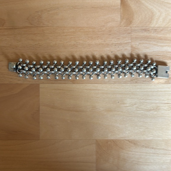 Sterling Silver 925 Beaded Bracelet - Picture 3 of 5